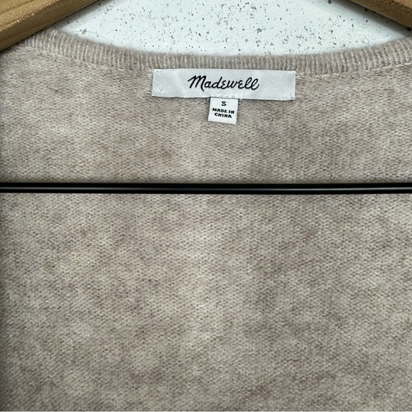 Madewell Kent Colorblock Cardigan Sweater Pull On Fall Cardi Small - Picture 8 of 9